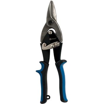 Ножницы по металлу КОБАЛЬТ прямой рез 250 мм, CR-V, блистер