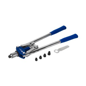 Заклепочник двуручный КОБАЛЬТ 430 мм, заклепки 3.2-4.0-4.8 мм, блистер