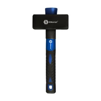 Кувалда КОБАЛЬТ 1 500 гр., фибергласовая рукоятка обратного типа, длина рукоятки 280 мм