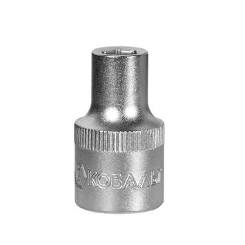 Головка торцевая КОБАЛЬТ 1/2", 8 мм, Cr-V