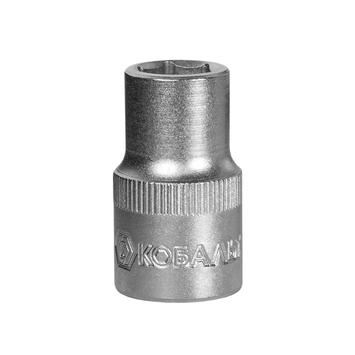 Головка торцевая КОБАЛЬТ 1/2", 12 мм, Cr-V, подвес