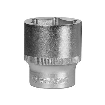 Головка торцевая КОБАЛЬТ 1/2", 30 мм, Cr-V