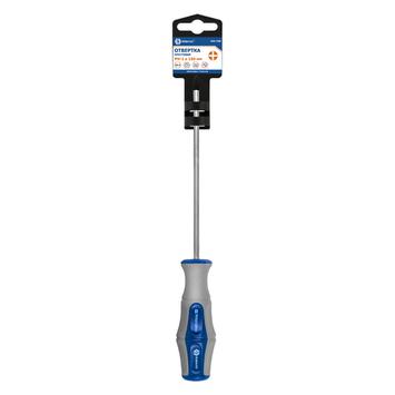 Отвертка Ultra Grip КОБАЛЬТ PH-1 х 150 мм, CR-V, двухкомпонентная рукоятка, подвес