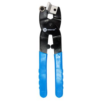 Плиткорез -кусачки КОБАЛЬТ 200 мм, алюминиевый упор, ролик 13.5х6х1.0 мм, ВК8, блистер