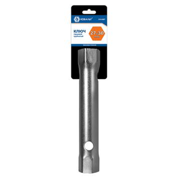 Ключ торцевой трубчатый КОБАЛЬТ 27 х 30 мм, хромированное покрытие