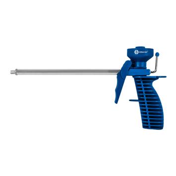 Пистолет для монтажной пены КОБАЛЬТ облегчённый, пластиковый корпус, пластиковый курок, пластиковый адаптер для пены