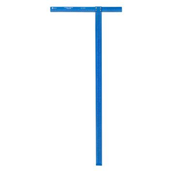 Угольник КОБАЛЬТ столярный Т-образный 1200*560 мм, толщина 3,1 мм, алюминиевый, порошковое покрытие