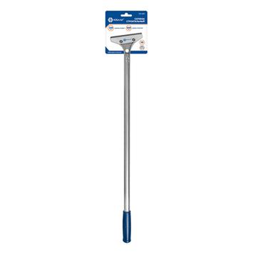 Скребок КОБАЛЬТ строительный, для малярно-штук-х работ, лезвие 100мм, длина рук-и 600 мм, алюм.корпус, 2-к рук-ка, блистер