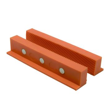 Губки для тисков магнитные КОБАЛЬТ плоские 155 х 28 х 25 мм